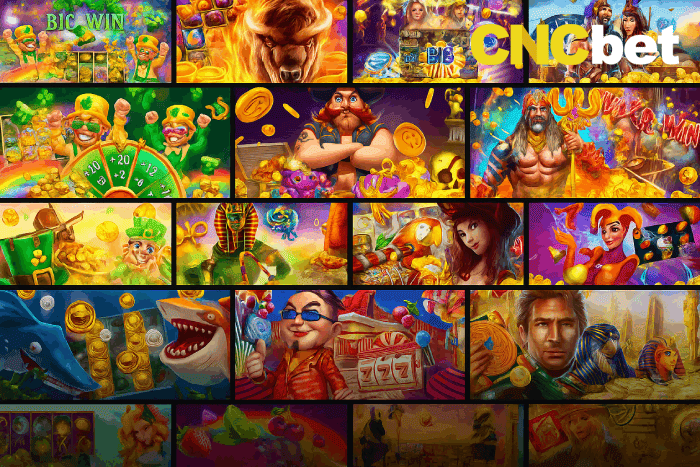 Jogos de caça-níqueis Cassino CNCBET online