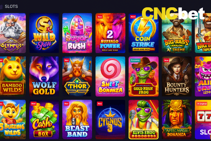 Slots populares Cassino CNCBET bônus e diversão