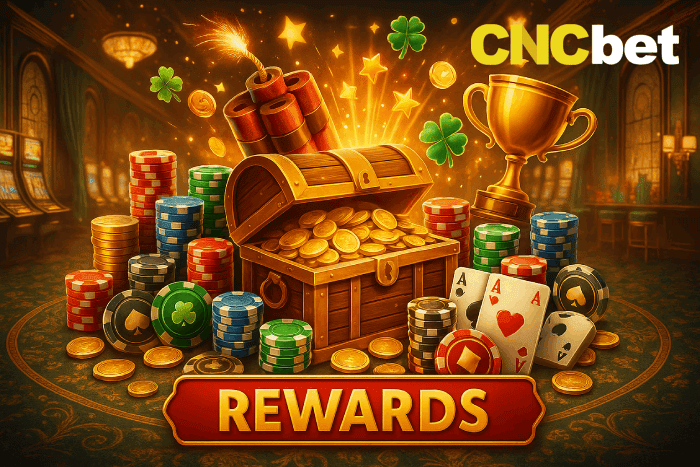 Bônus e recompensas exclusivas do Cassino CNCBET